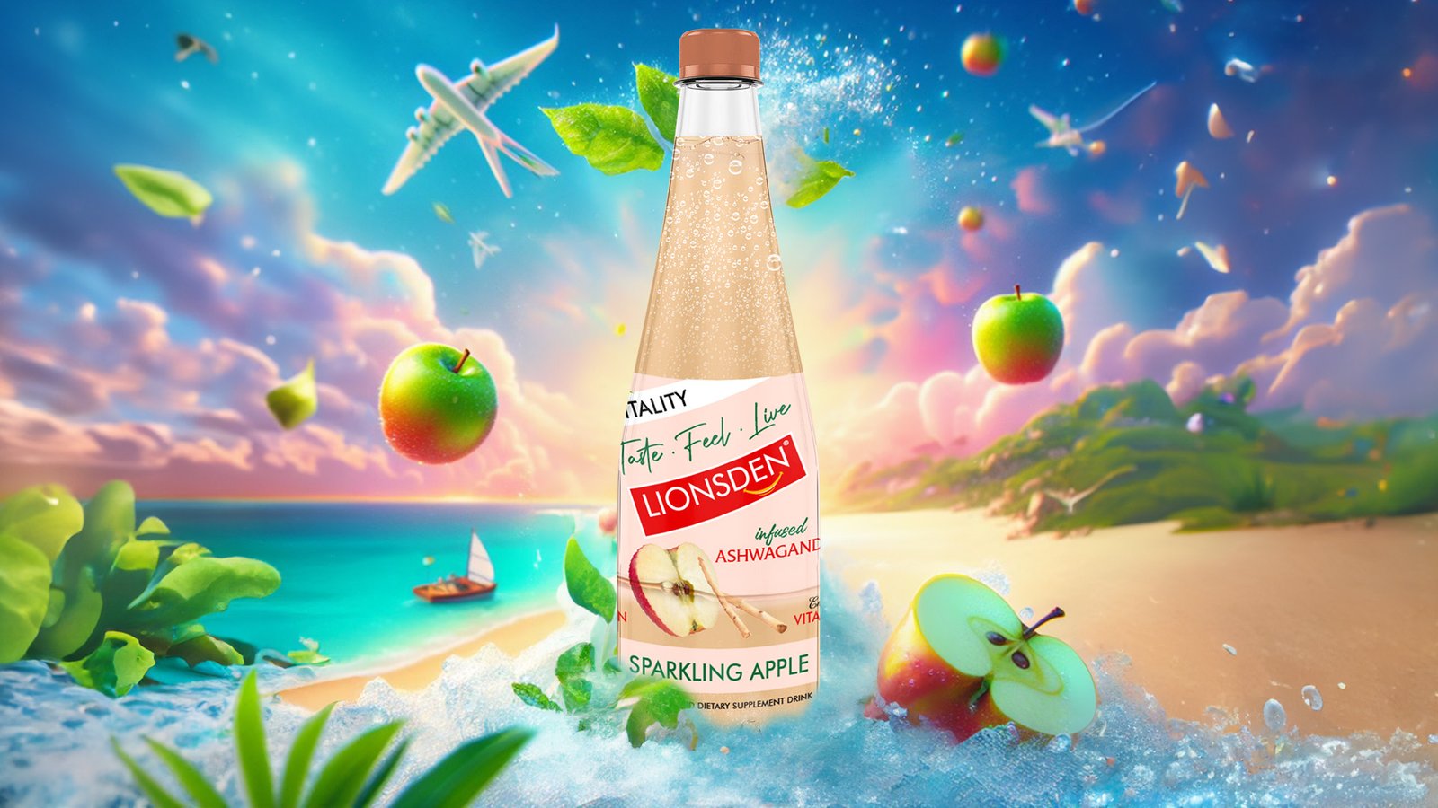 LIONSDEN Sparkling Apple